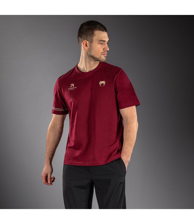 Venum x Rajadamnern Cotton T-shirt Burgundy