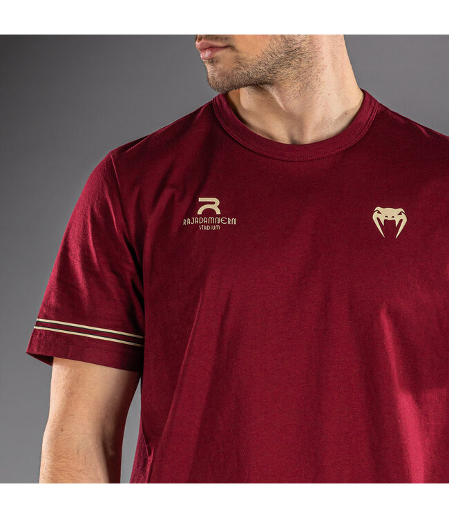 Venum x Rajadamnern Cotton T-shirt Burgundy