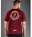 Venum x Rajadamnern Baumwoll-T-Shirt Burgunderrot