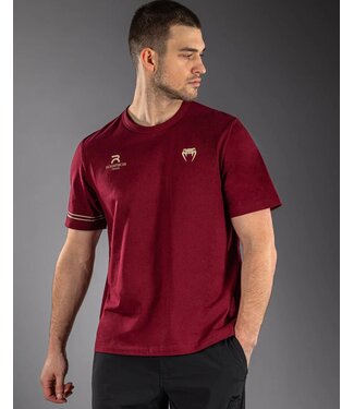 Venum Venum x Rajadamnern T-Shirt Burgunderrot – Muay Thai T-Shirt für Herren