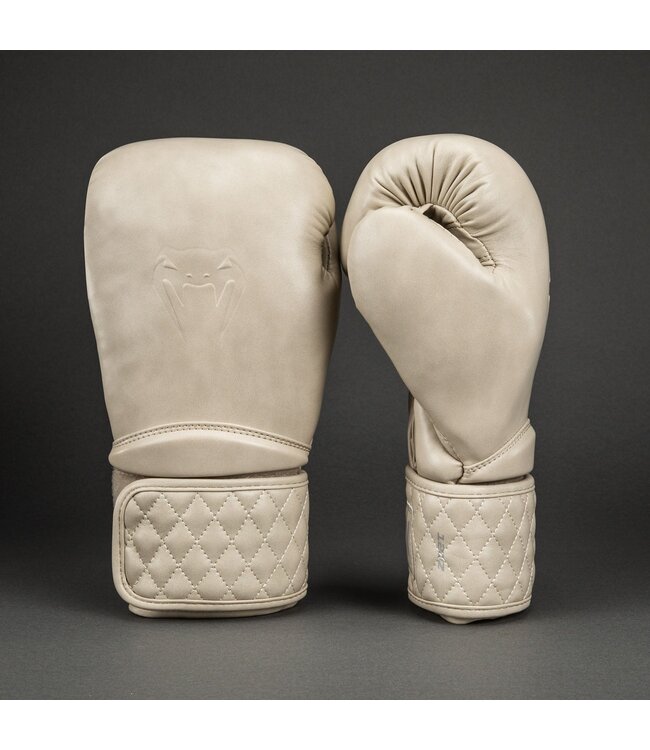 Venum Impact Classic Boxing Gloves - Ivory