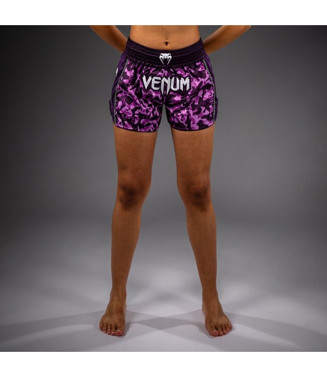 Venum Iris Muay Thai Kickboxing Shorts - Plum Pink