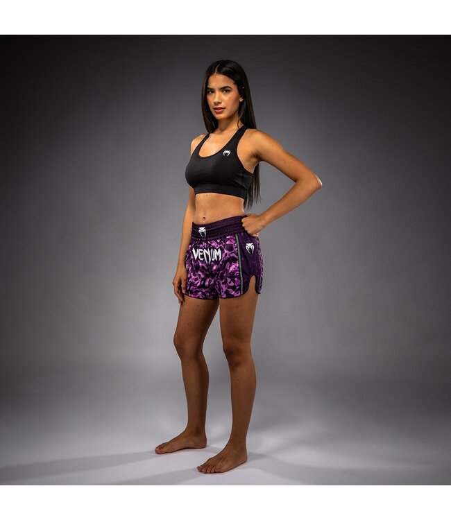 Venum Iris Muay Thai Kickboxing Shorts - Paars Roze