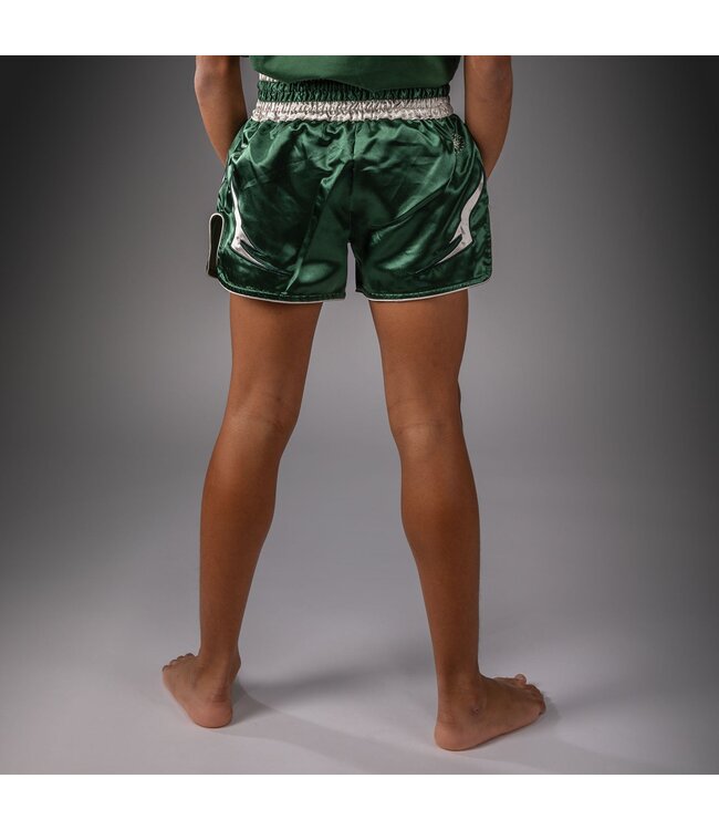 Venum Inferno Muay Thai Shorts - Bosgroen Off White