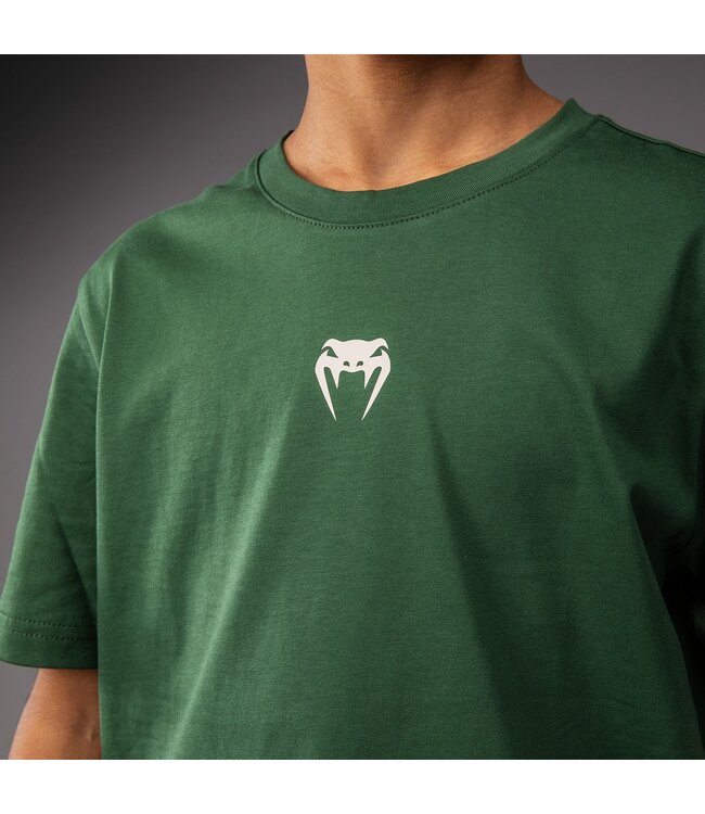 Venum Contender Kids Classic T-Shirt – Forest Green White
