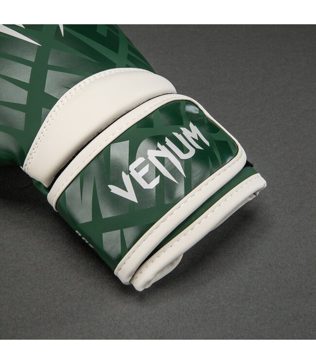 Venum Contender 1.5 XT Kinderboxhandschuhe Waldgrün / Cremeweiß