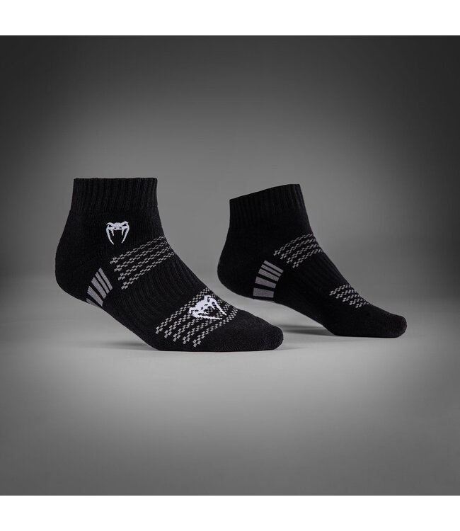 Venum Vector Ankle Socks 3 Pack - Black Grey