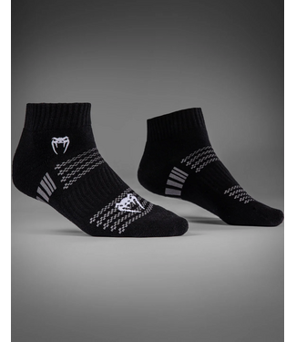 Venum Venum Vector Ankle Socks 3 Pack - Black Grey