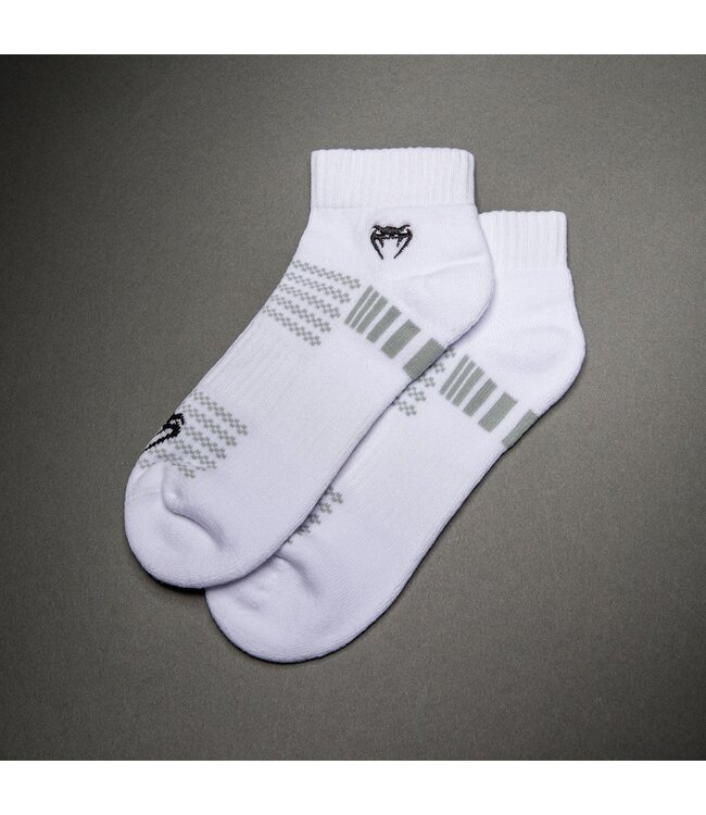 Venum Vector Ankle Socks 3 Pack - White Grey