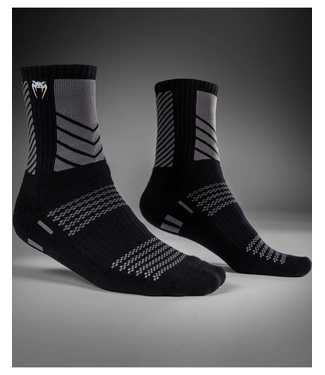 Venum Venum Vector Socks 3-PACK - Black Grey | Performance Sports Socks
