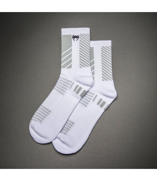 Venum Vector Socken, 3er-Pack – Weiß Grau