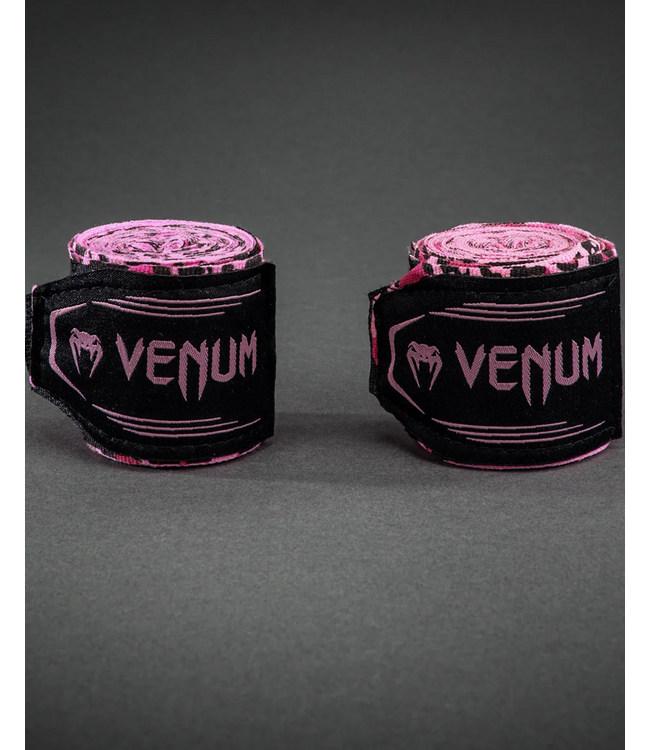Venum Skull Boksbandages 450 cm Candy Roze Paars
