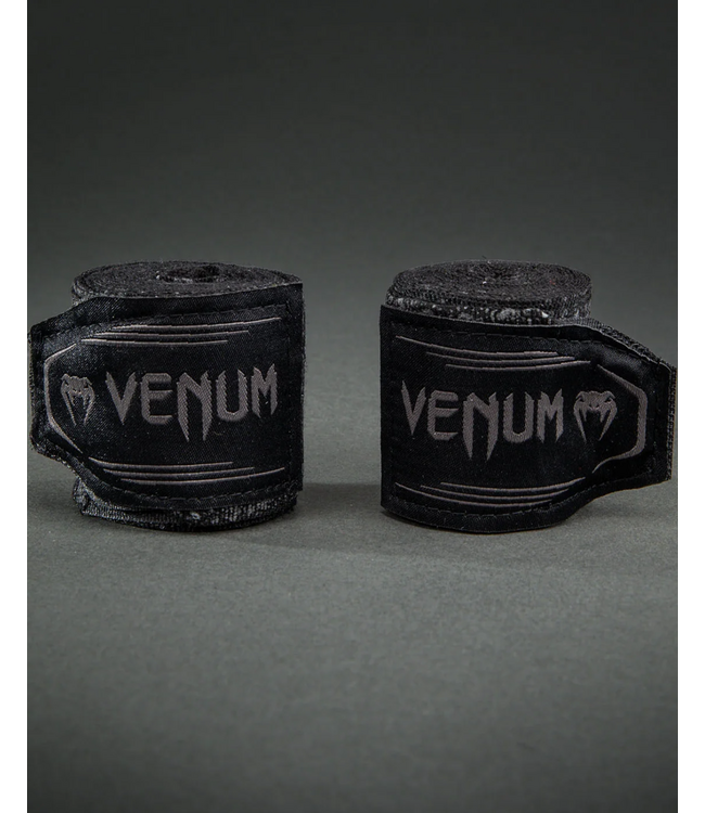 Venum Santa Muerte 450 cm Boxing Handwraps - Black White