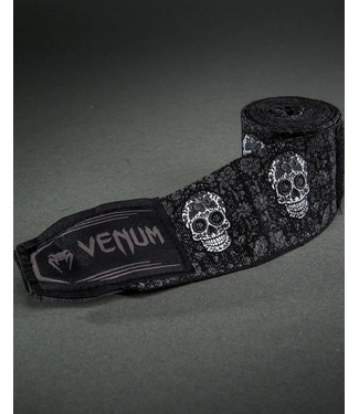 Venum Venum Santa Muerte 450 cm Boxbandagen Schwarz Weiß | Boxen, Kickboxen