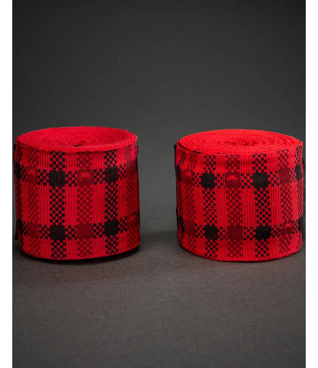 Venum Tartan boksbandages 450 cm - Fury Red