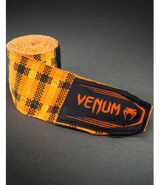 Venum Venum Tartan Hand Wraps 300 cm – Pompoen Oranje | Voor training en sparren