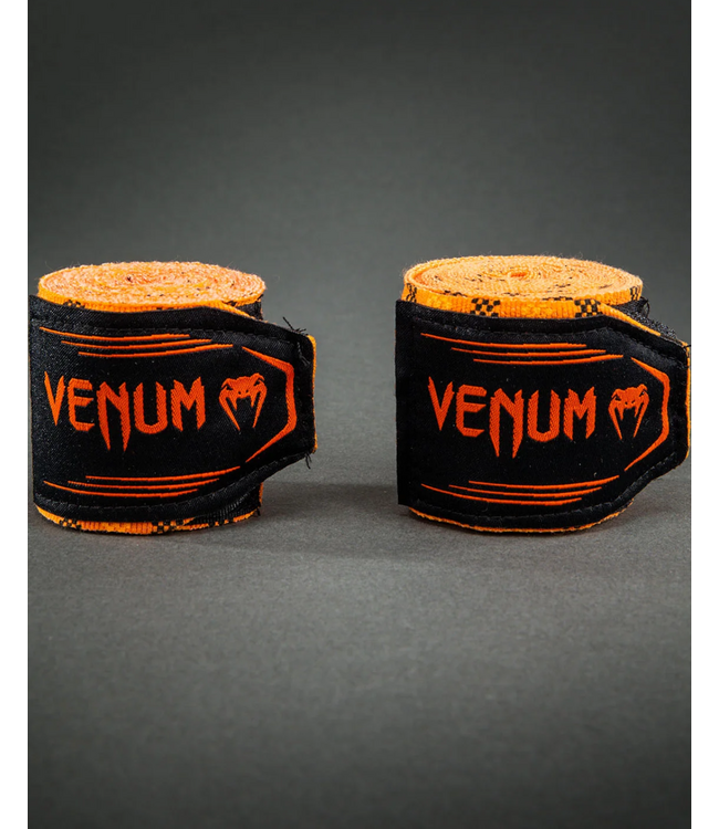 Venum Tartan Boxbandagen 250 cm - Kürbis Orange