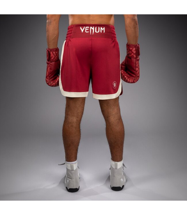 Venum Classic Boks Broek - Robijnrood Ivoor