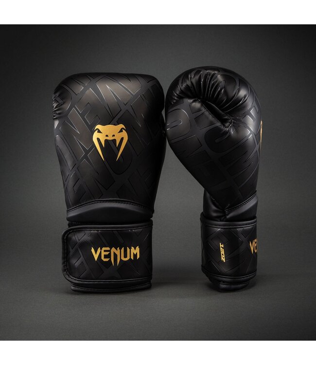 Venum Contender 1.5 XT 3D Boxhandschuhe – Schwarz/Gold – Boxen und Kickboxen