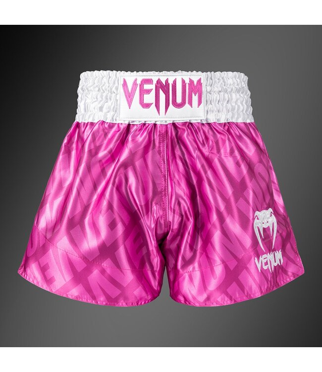 Venum Contender XT Muay Thai Shorts - Candy Roze Wit