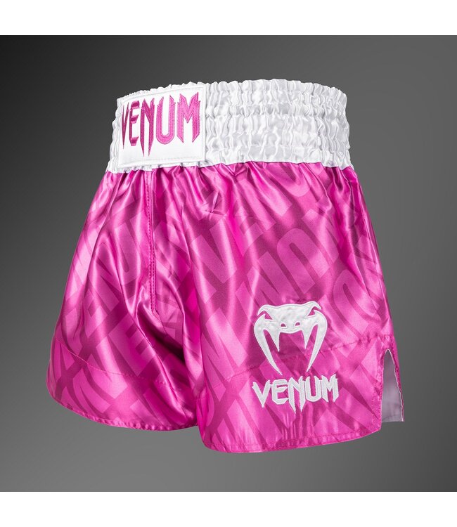 Venum Contender XT Muay Thai Shorts - Candy Pink White