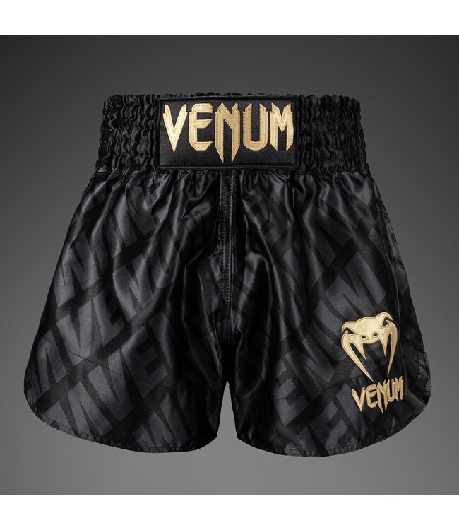 Venum Contender XT Muay Thai Shorts – Schwarz Gold