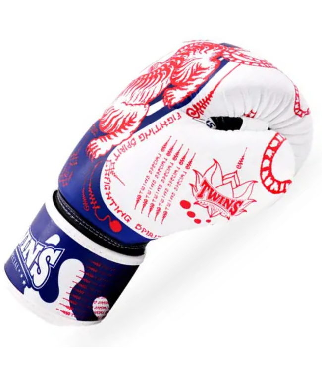 Twins Special Boxing Gloves FBGVL 4 YANT Tiger White
