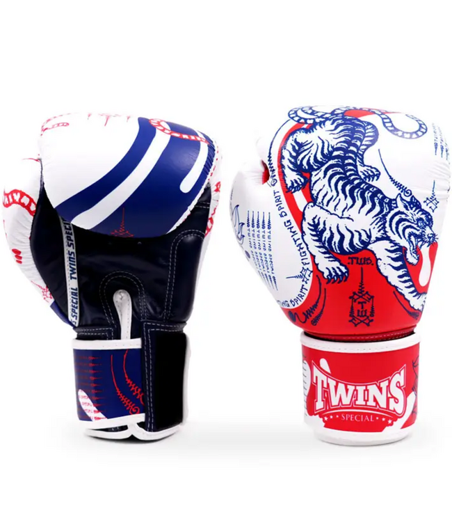 Twins Special Boxing Gloves FBGVL 4 YANT Tiger White