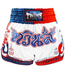 Twins FBGVL 4 YANT Tiger Muay Thai Short – Wit Zwart Goud