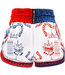 Twins FBGVL 4 YANT Tiger Muay Thai Short – Wit Zwart Goud
