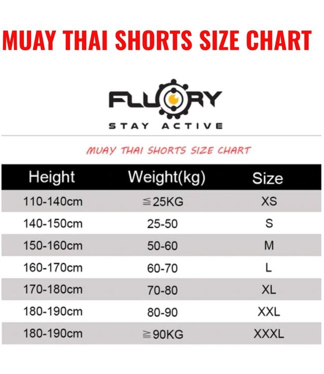 Fluory Monkey Muay Thai Kickboks Short Groen