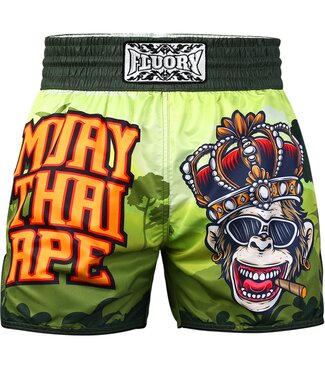 Fluory Fluory Monkey Muay Thai Short | Licht, snel & opvallend