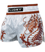 Fluory Two Dragon Thai Short MTSF143 Wit Bruin