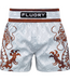 Fluory Two Dragons Muay Thai Short - Wit Bruin