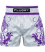 Fluory Two Dragon Thai Short MTSF143 – White Purple