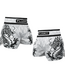 Fluory Two Dragon Thai Short MTSF143 – White Black