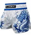 Fluory Two Dragon Thai Short MTSF143 – Weiß Blau