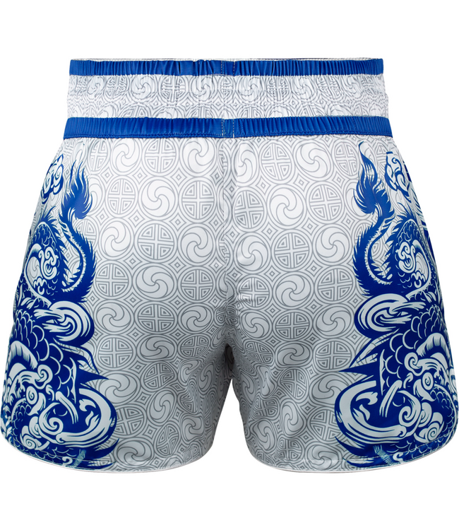 Fluory Two Dragon Thai Short MTSF143 – Wit Blauw