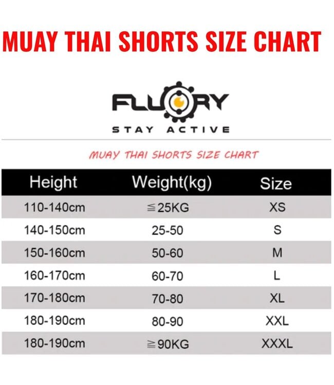Fluory Muay Thai Kickboxen Short Damen Glitter Blau
