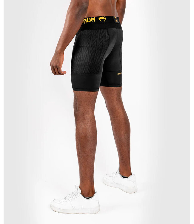 Venum G‑Fit Compression Shorts Schwarz Gold