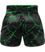 Fluory Muay Thai Kickboks Short Zwart Marmer Groen