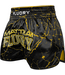 Fluory Muay Thai Kickbox Short Schwarz Marble Goldgelb