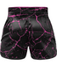 Fluory Muay Thai Kickbox Short Marble Schwarz Pink