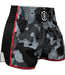 Fluory Fluory Muay Thai Kickboxing Shorts Camouflage Black Grey
