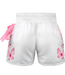 Fluory Muay Thai Kickboxing Shorts Flowers Wit Roze