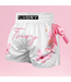 Fluory Muay Thai Kickboxing Shorts Flowers Wit Roze