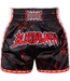 Fluory Muay Thai Kickboks Shorts Bloodbath Zwart Rood Wit