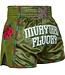 Fluory Muay Thai Kickboxing Shorts Pistola Olive Green