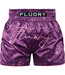 Fluory Muay Thai Kickboks Short Pinga Paars – Premium Fightshort voor Kickboksen & Muay Thai Training