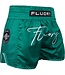 Fluory Muay Thai Shorts Zoe Grün – Premium Kampfshorts für Kickbox und Muay Thai Training